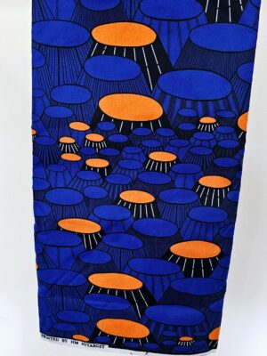 Blue Ankara/African Fabrics  5 meters