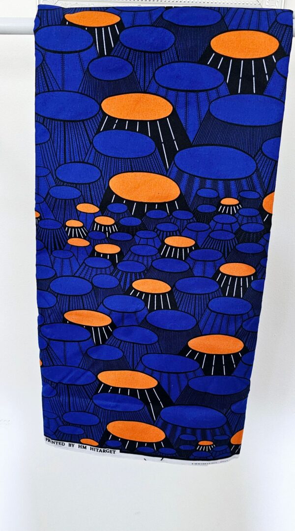 Blue Ankara/African Fabrics  5 meters