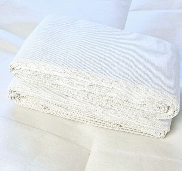 White Aso Oke Fabrics