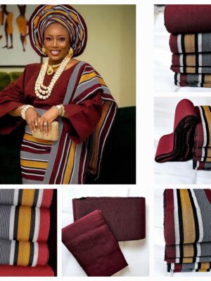 Elegant Aso Oke Fabrics