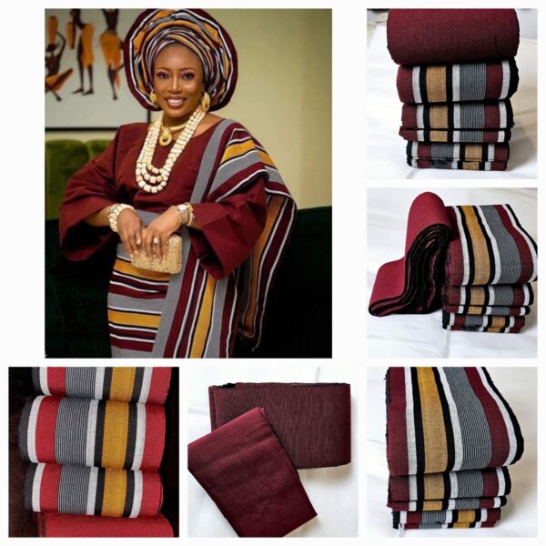 Elegant Aso Oke Fabrics