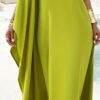 Light Green Thick Crepe fabrics Per Meter