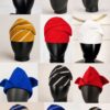 Handmade Aso Oke Yoruba Traditional Cap | Nigerian Fila Abeti aja