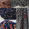Vintage Chiffon Fabrics. Sold By Metre
