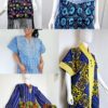 Ankara gown/Kampala gown/Aso oke gown/ women gown/short gown/African Fabrics