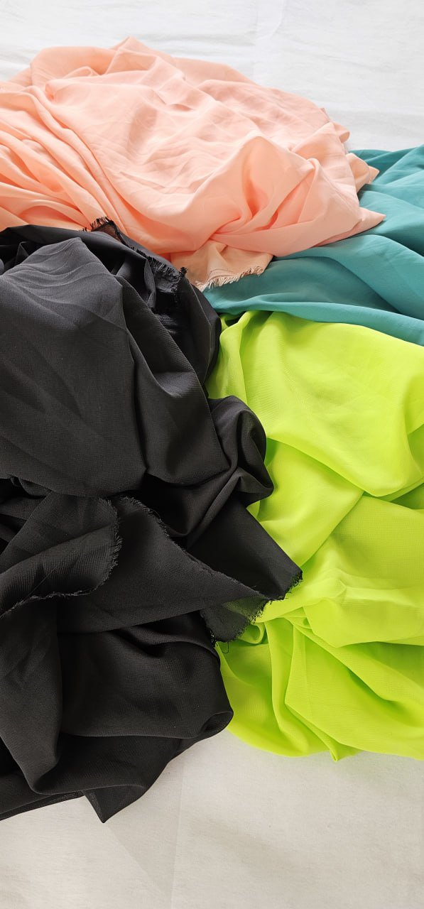 Plain Chiffon Fabric