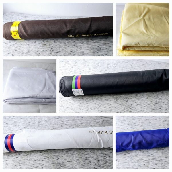Fabrics Linning. Sold By Metre