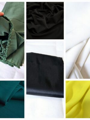 Crepe Fabrics. Sold by Metre