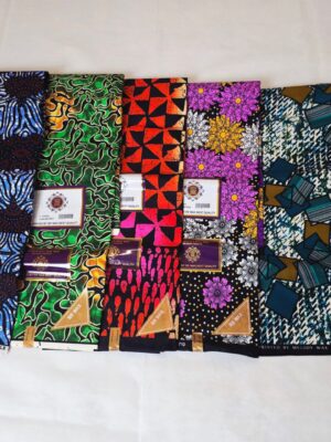 African Fabric 6 Six Yards. 100% Cotton